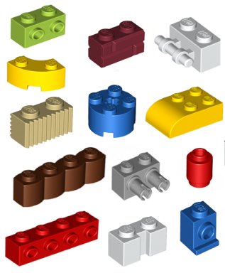 LEGO® Stenen anders