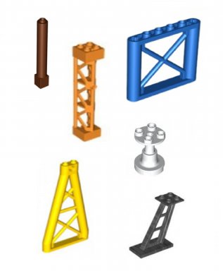LEGO® Steunen