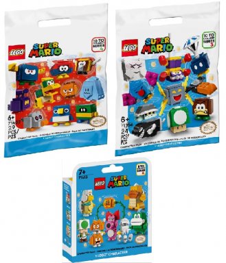 LEGO® Super Mario™ Serie 3 - 4 - 6 (71394 - 71402 - 71413)