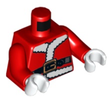 LEGO®  torso  ROOD