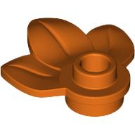 LEGO® rond blad ROODACHTIG ORANJE