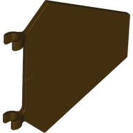 LEGO® Flag 5x6 Hexagonal BROWN