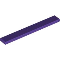 LEGO® tuile 1x8 MAUVE FONCE