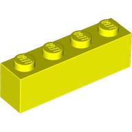 LEGO® 1x4 NEON GEEL