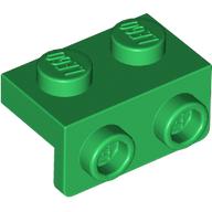 LEGO® corner plate 1x2 - 1x2 GREEN