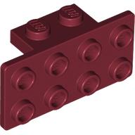 LEGO® haak DONKER ROOD