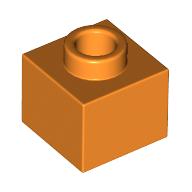 LEGO® brick 1x1x2/3 ORANGE