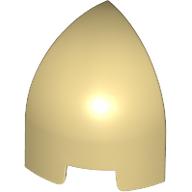 LEGO® 1/4 bol, gebogen 1x1 x 1 1/3 hoek rond BEIGE