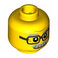 LEGO® hoofd GEEL