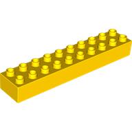 LEGO®  DUPLO® 2X10 LICHT GEEL