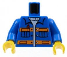 LEGO® torso BLAUW