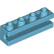 LEGO® steen 1x4 met groef MEDIUM AZUUR