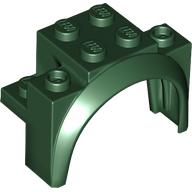 LEGO® aile 2x4x2 1/2 VERT FONCE