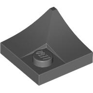 LEGO® Roof Tile Curved 2 x 2 Concave Corner - DARK GREY