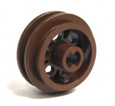 LEGO® Wiel 30,4 x 14 OUD BRUIN
