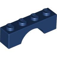 LEGO® steen boog 1x4x1 DONKER BLAUW