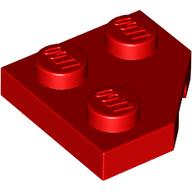 LEGO® 6173961 ROOD - KO-12-D LEGO® 2x2 wedge with corner RED