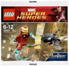 LEGO® 30167 Marvel Super Heroes Iron Man™ vs Drone (Polybag)