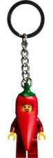 LEGO® Sleutelhanger Meisje in chilipeperpak
