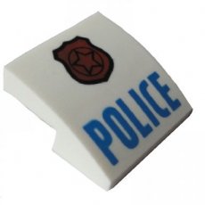 LEGO® 6132740 WIT - MS-16-J LEGO®  2x2 Police  WIT