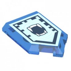 LEGO® 2x3 tegel TRANSPARANT DONKER BLAUW