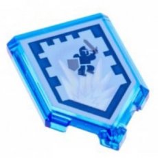 LEGO® 2x3 tegel TRANSPARANT DONKER BLAUW