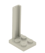 LEGO® hoekplaat 2x2 - 1x4 OUD LICHT GRIJS