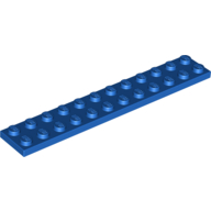 LEGO® 244523 BLAUW - M-24-C LEGO® 2x12 BLAUW