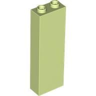 LEGO® steen 1x2x5 GEELACHTIG GROEN