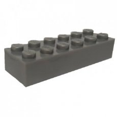 LEGO® steen 2x6 PARELACHTIG LICHT GRIJS