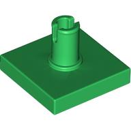 LEGO® aangepast 2x2 met pin GROEN