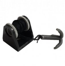 LEGO® porte-moulinet avec corde et crochet NOIR