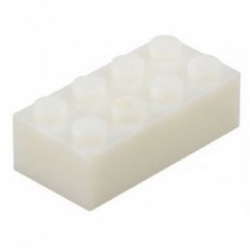 LEGO® 3001 MILKY WHITE - L-54-E LEGO® Steen 2x4 MILKY WHITE