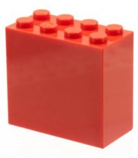 LEGO® 3014421 ROOD - H-14-B LEGO® 2x4x3 ROOD