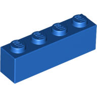 LEGO® 1x4 BLAUW