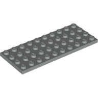 LEGO® 4x10 DONKER GRIJS