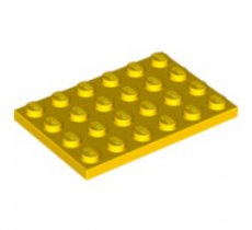 LEGO® 303224 GEEL - L-38-G LEGO® 4x6 GEEL