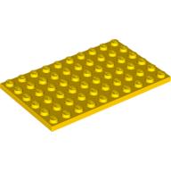 LEGO® 6x10 GEEL