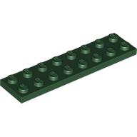 LEGO® 2x8 plaat DONKER GROEN