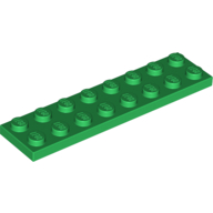 LEGO® 303428 GROEN - H-51-A LEGO® 2x8 GROEN