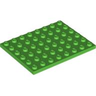 LEGO® 6x8 HELDER GROEN