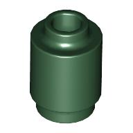 LEGO® 1x1 round  DARK GREEN