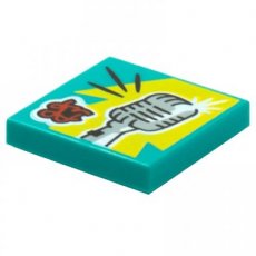 LEGO® 3068bpb1562   D TURQUOISE - MS-47-A LEGO® 2x2 tegel DONKER TURQUOISE