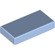 LEGO® carreau 1x2 BLEU CLEAR