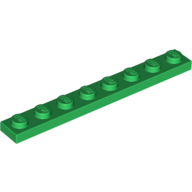 LEGO® 346028 GROEN - M-35-B LEGO® 1x8 GROEN
