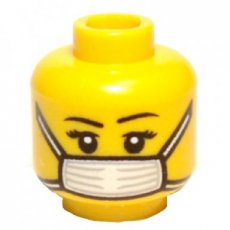 LEGO® hoofd GEEL