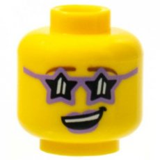 LEGO® hoofd GEEL