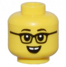 LEGO® hoofd GEEL