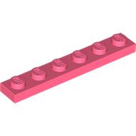 LEGO® plaat 1x6 KORAAL