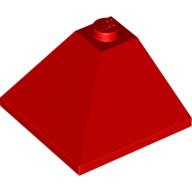 LEGO® 367521 ROOD - L-42-F LEGO® 3x3  33 graden ROOD